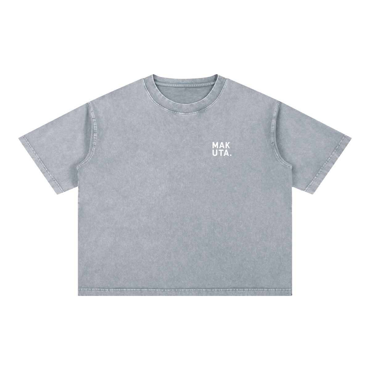 Mineral Wash Boxy Cotton T-Shirt